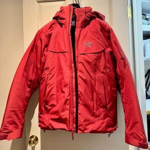 NEW- Arcteryx Macai-down insulated-Gore-Tex Pro Ski Jacket, Men's Medium